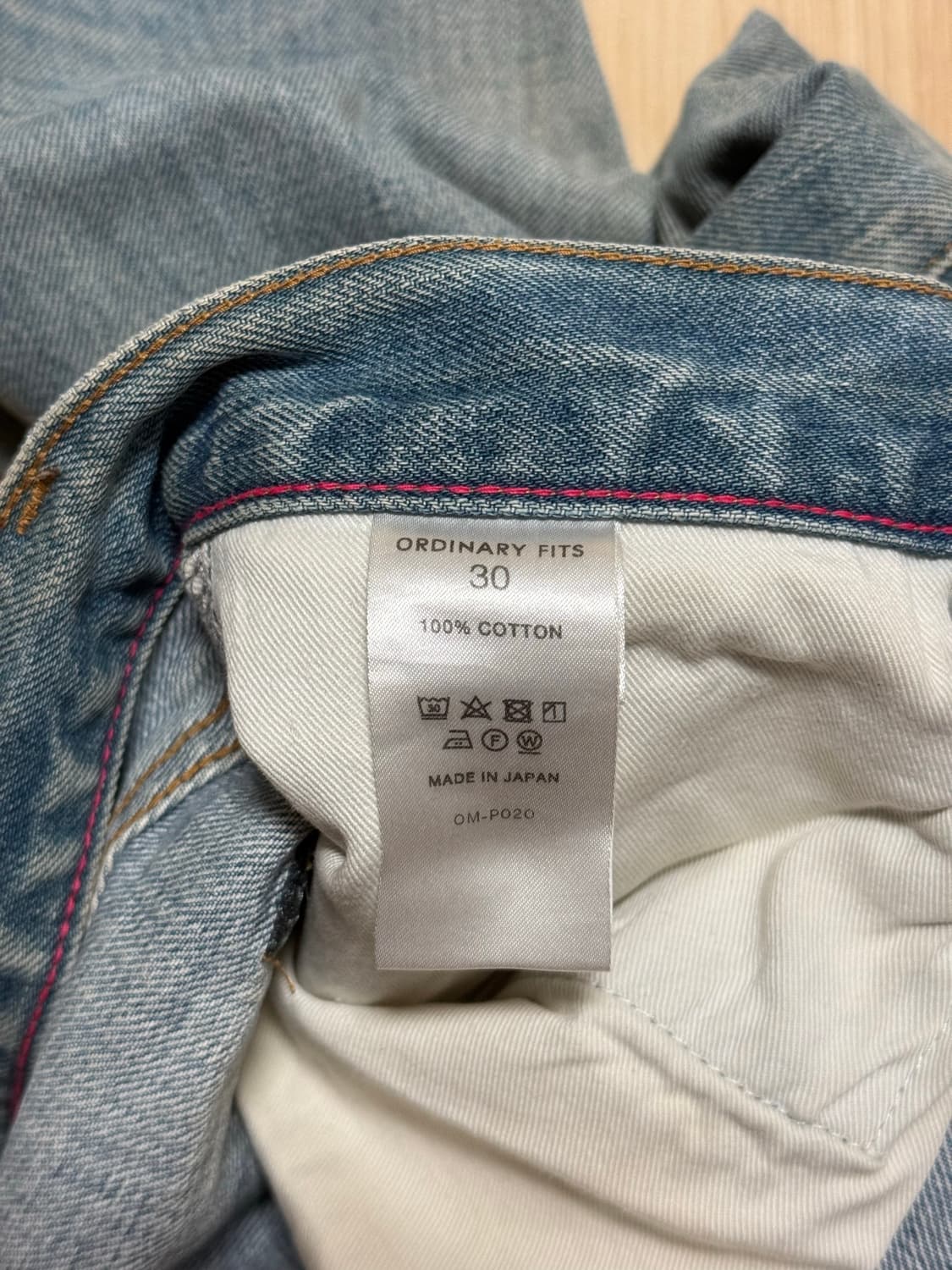 5 POCKET ANKLE DENIM 3year uesd wash 상품이미지4