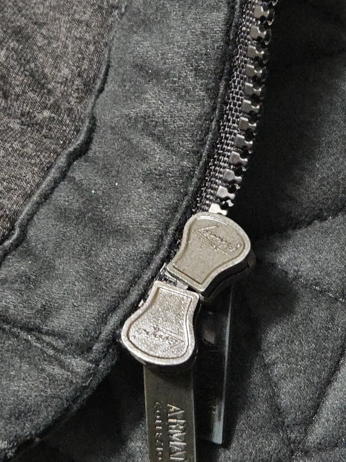 알마니 꼴레지오니 퀄팅 블루종 자켓 44  상품이미지6