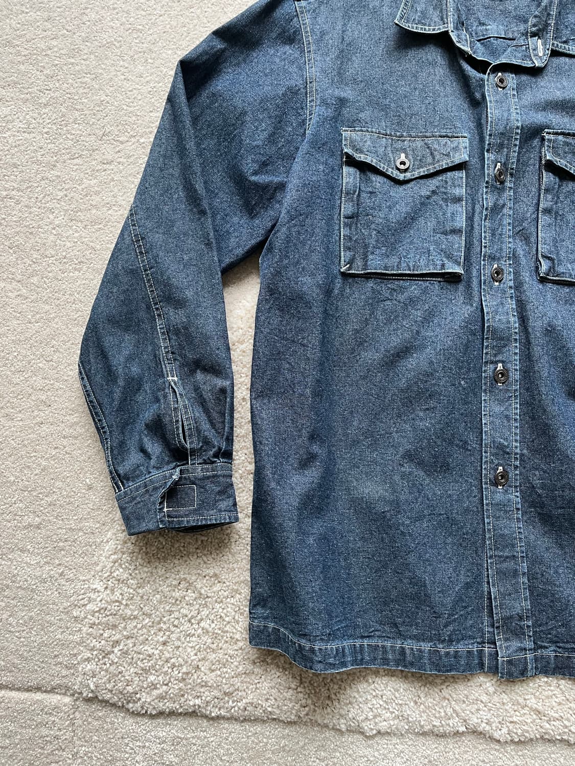 West Win 데님 유틸리티 셔츠 자켓 (103-105) 상품이미지6