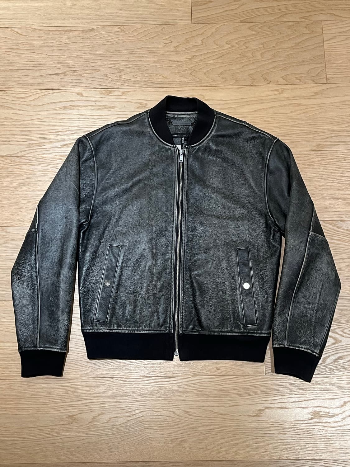 Marc Jacobs 가죽 블루종 상품이미지1