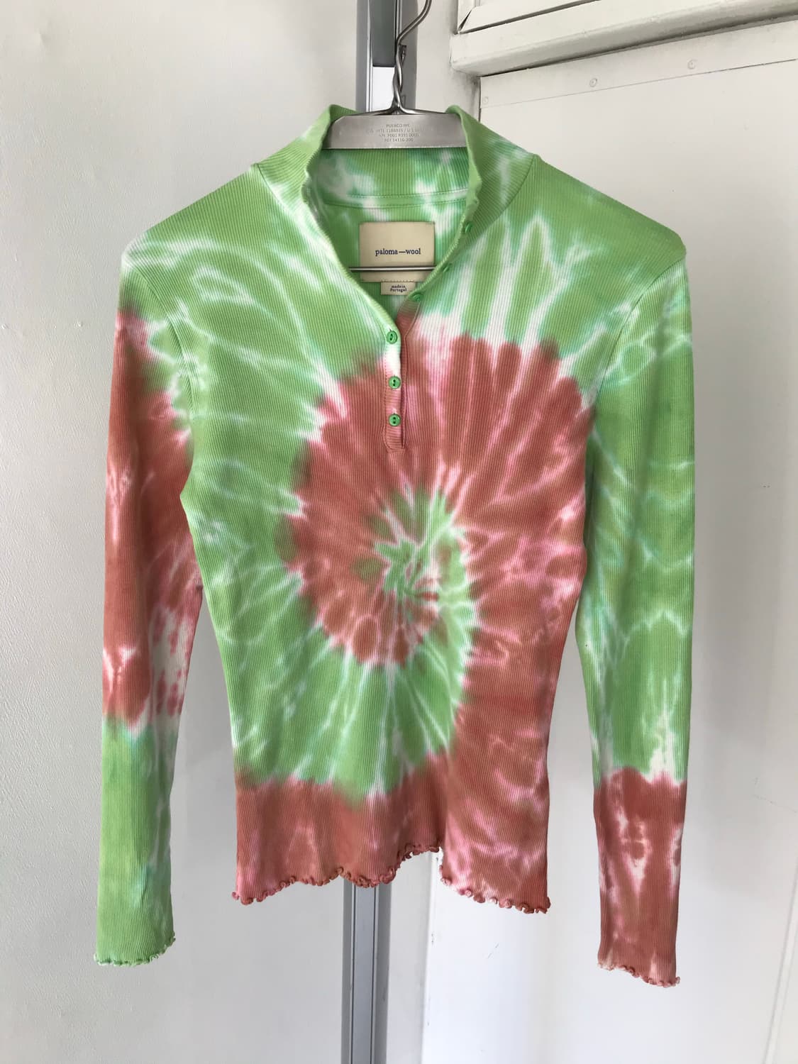 tie-dye high neck top 상품이미지5