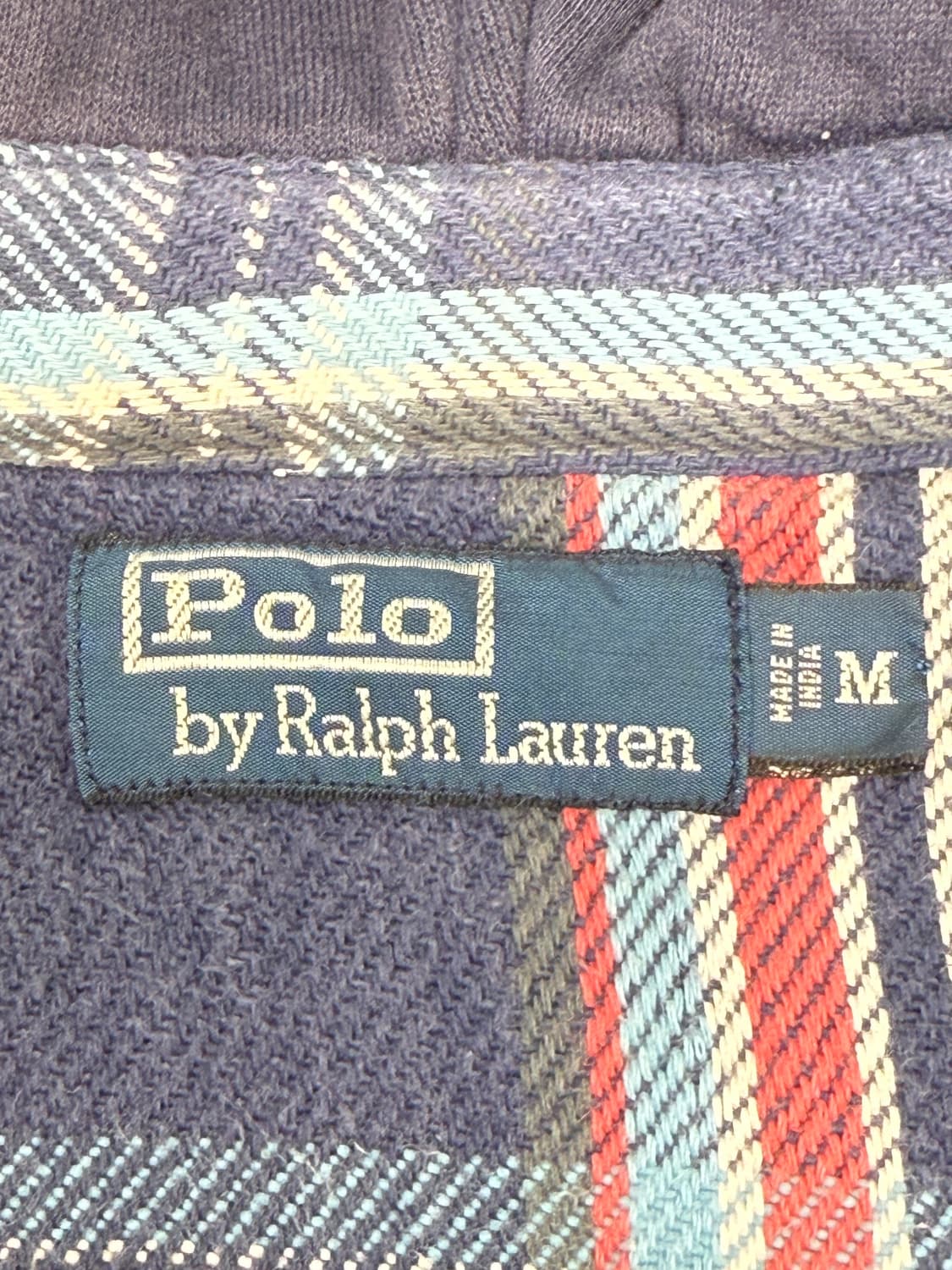 폴로랄프로렌 투포켓 플란넬 체크 후드 셔츠 상품이미지6