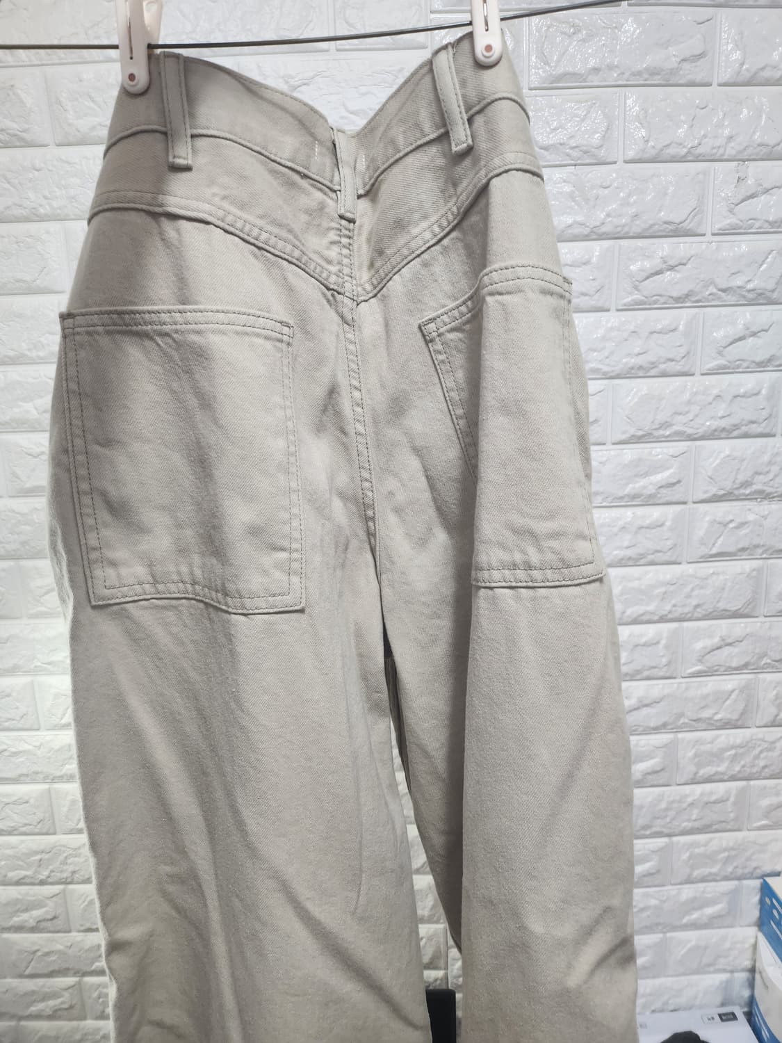 유니클로U 와이드핏컬러진30사이즈(택만제거) 상품이미지2