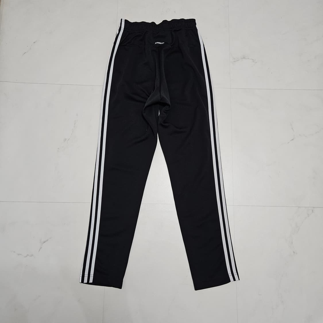 M 아디다스 삼선 트레이닝 바지 블랙 검흰 상품이미지3