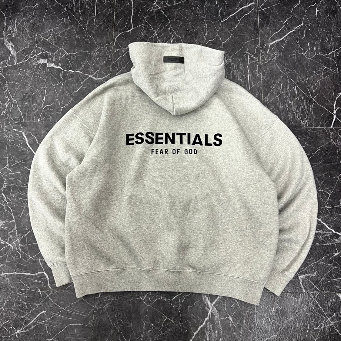 피어오브갓 에센셜 로고 오버사이즈 스웻 후드 상품이미지1
