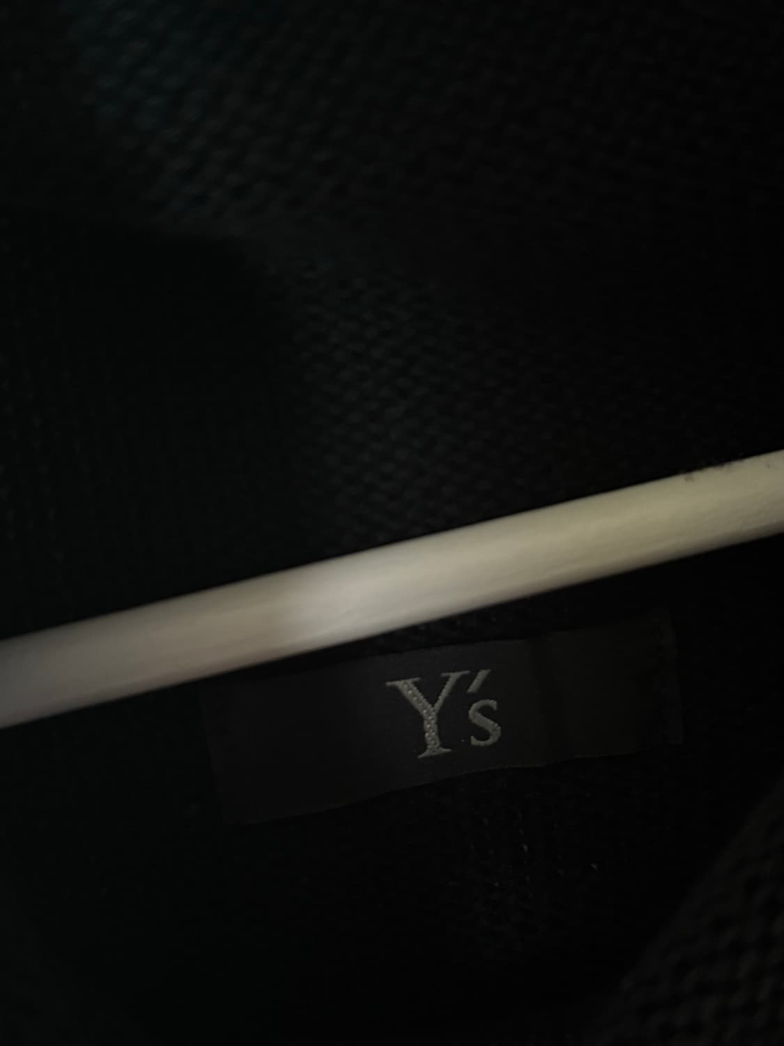 Y’s 요지야마모토 슬리브 디테일 니트 목티 상품이미지7