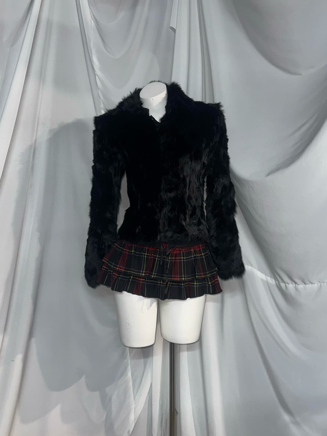 나나깔 악마 헬로키티 아일렛 레드펑크 리얼레빗퍼 코디세트 상품이미지8