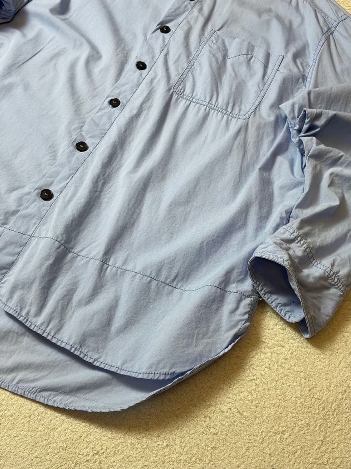 자라 x 아더에러 오버 스카이블루 셔츠 PN7327 상품이미지3