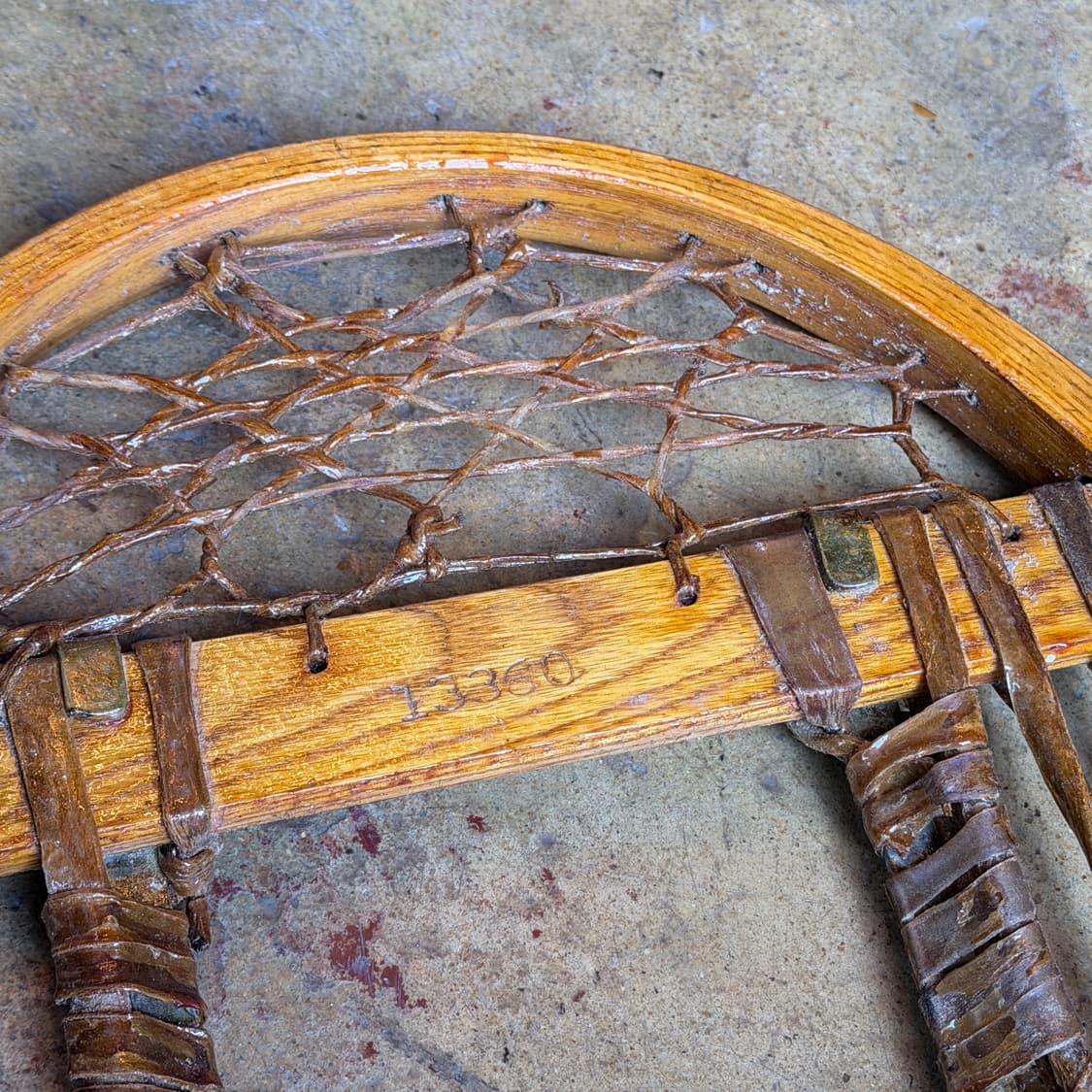 1945s WWII 미국 Groswold 고래힘줄 설피 상품이미지8