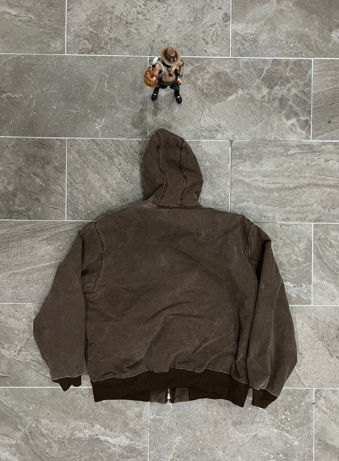 (XL)칼하트 덕 액티브 후드자켓 J130 CHT 체스트넛 상품이미지2