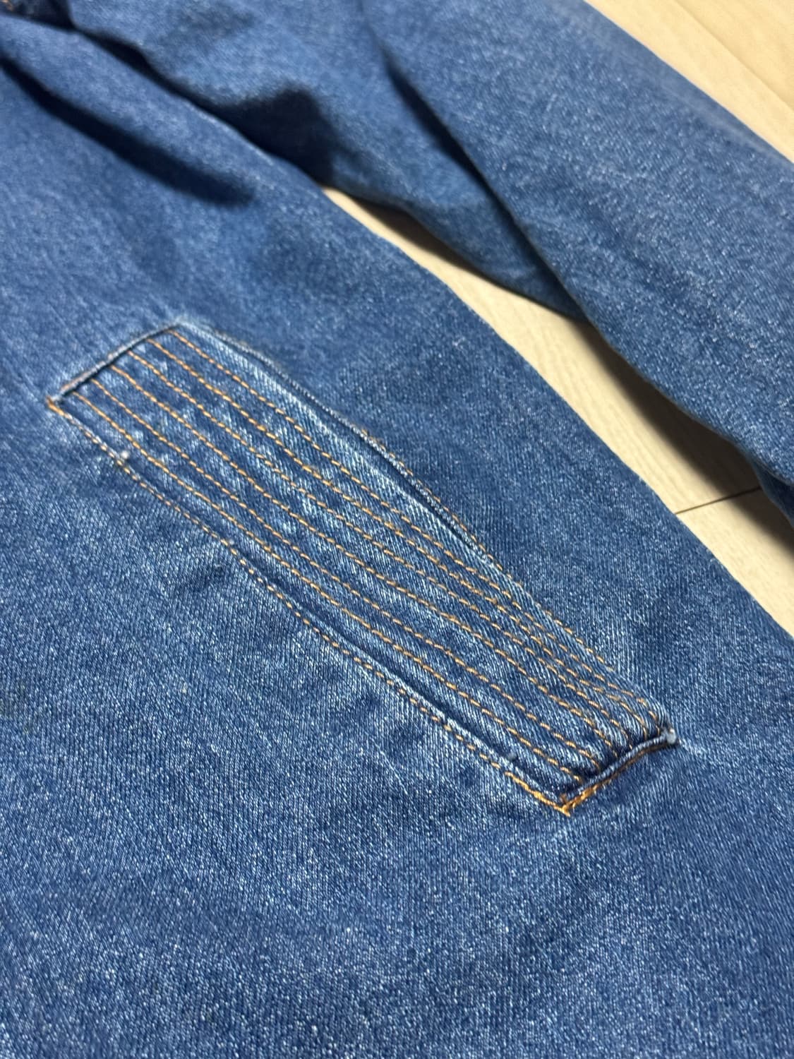 8-90s 일본빈티지 데님코트 상품이미지7