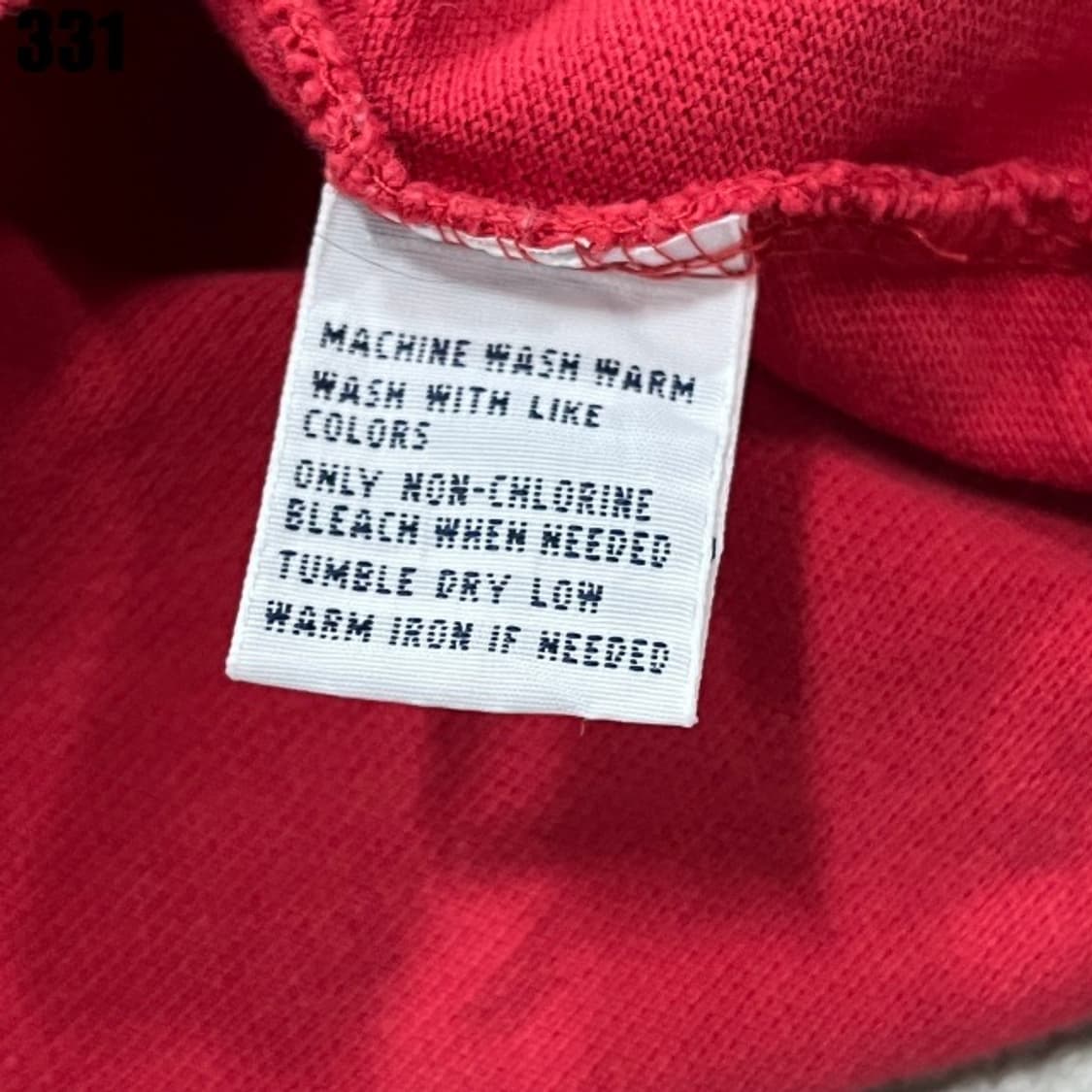 폴로 랄프로렌 반팔 레드  상품이미지3