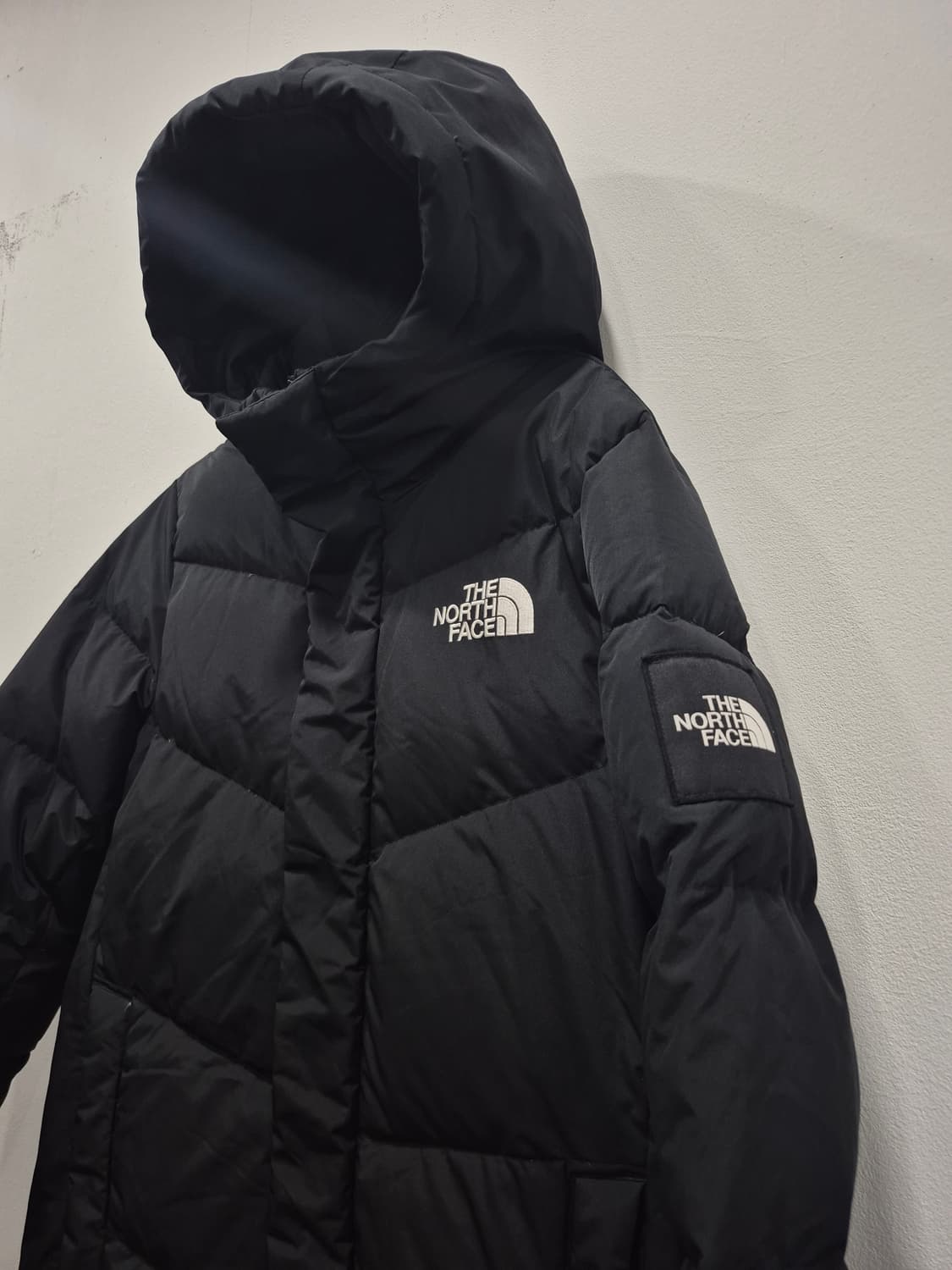 노스페이스 구스다운 롱패딩 점퍼 여성 85~90사이즈 상품이미지2