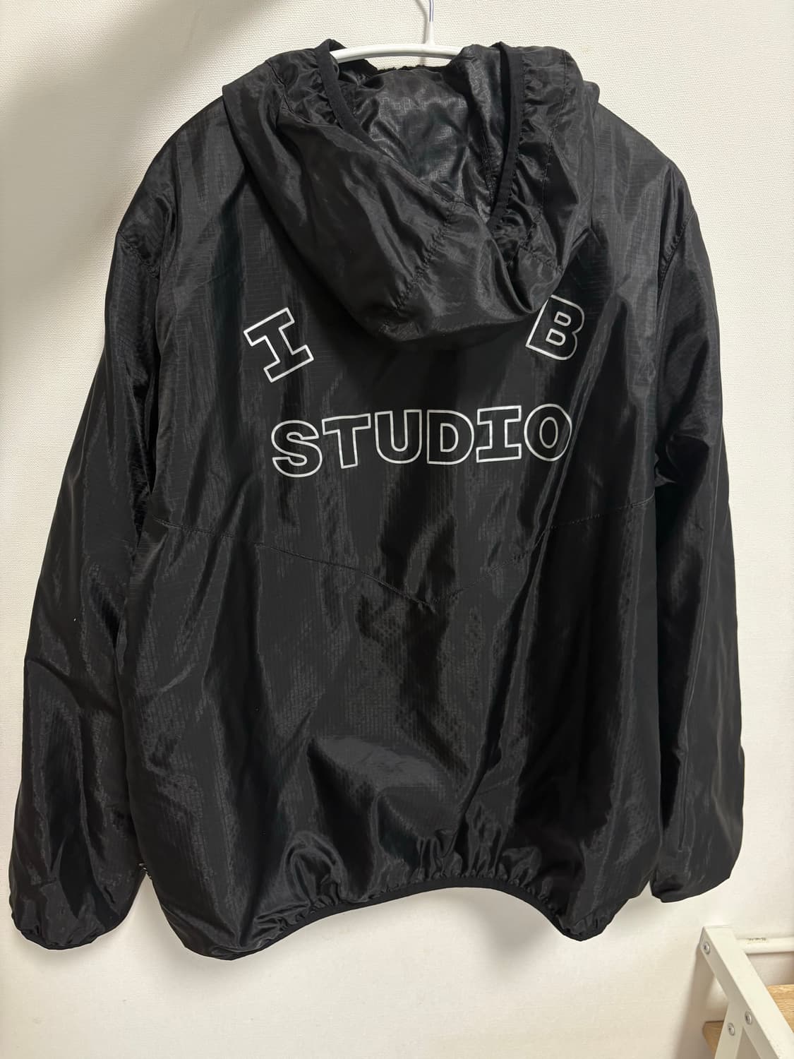 아이앱스튜디오 립스탑 윈드자켓 블랙 상품이미지2