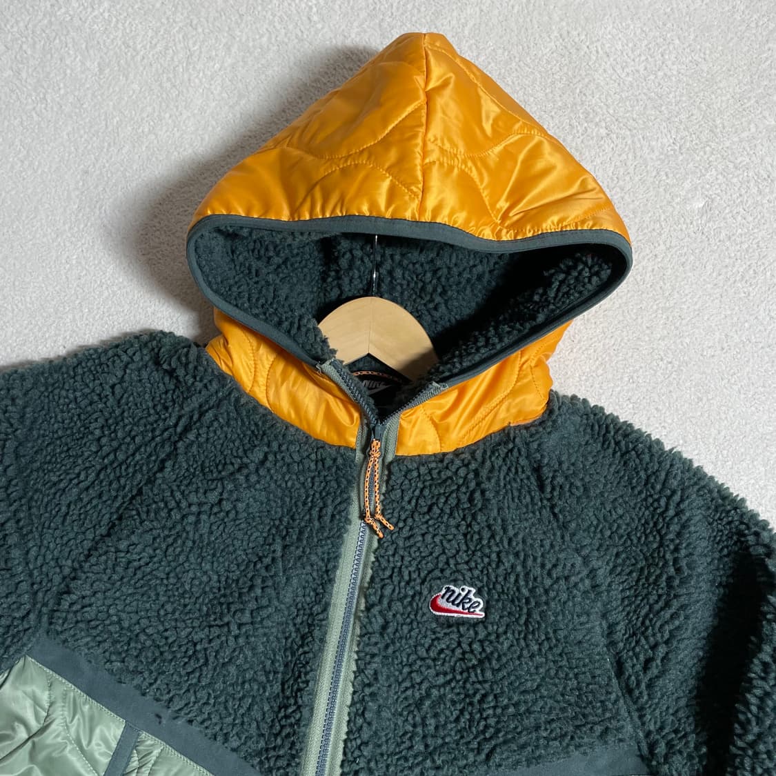 나이키 NSW 헤리티지 후디 쉐르파 후리스 자켓 상품이미지4