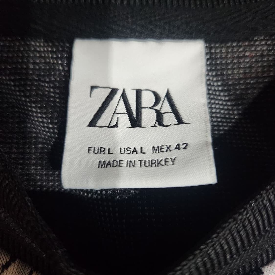 [남L]ZARA 타이거 네오프렌 맨투맨[Y63-072]/빈티지프렌 상품이미지7