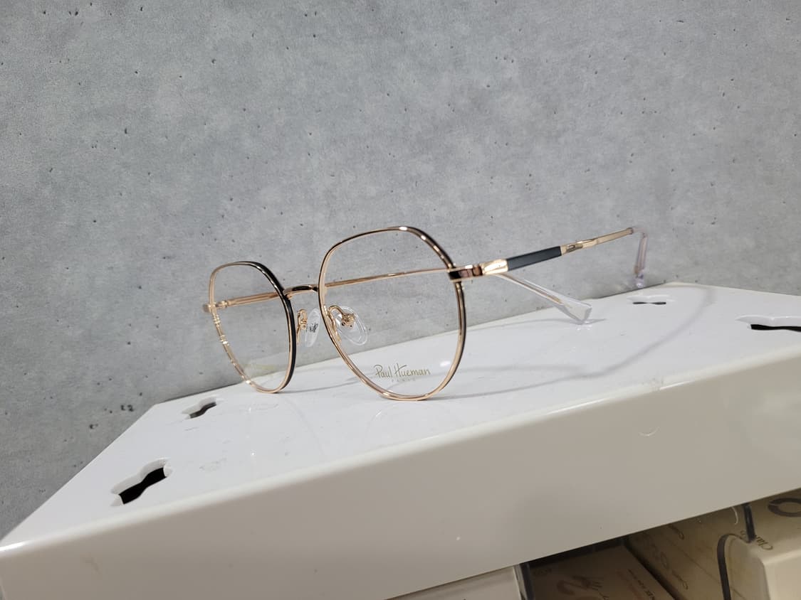 폴휴먼안경(PHF422A 골드육각)퓨어티탄초경량 상품이미지6
