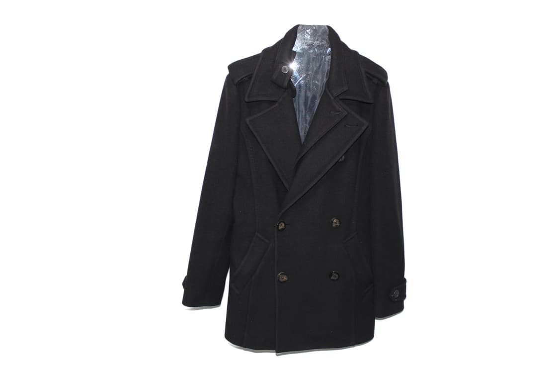 우영미 솔리드옴므 비대칭 사선 코트 상품이미지2