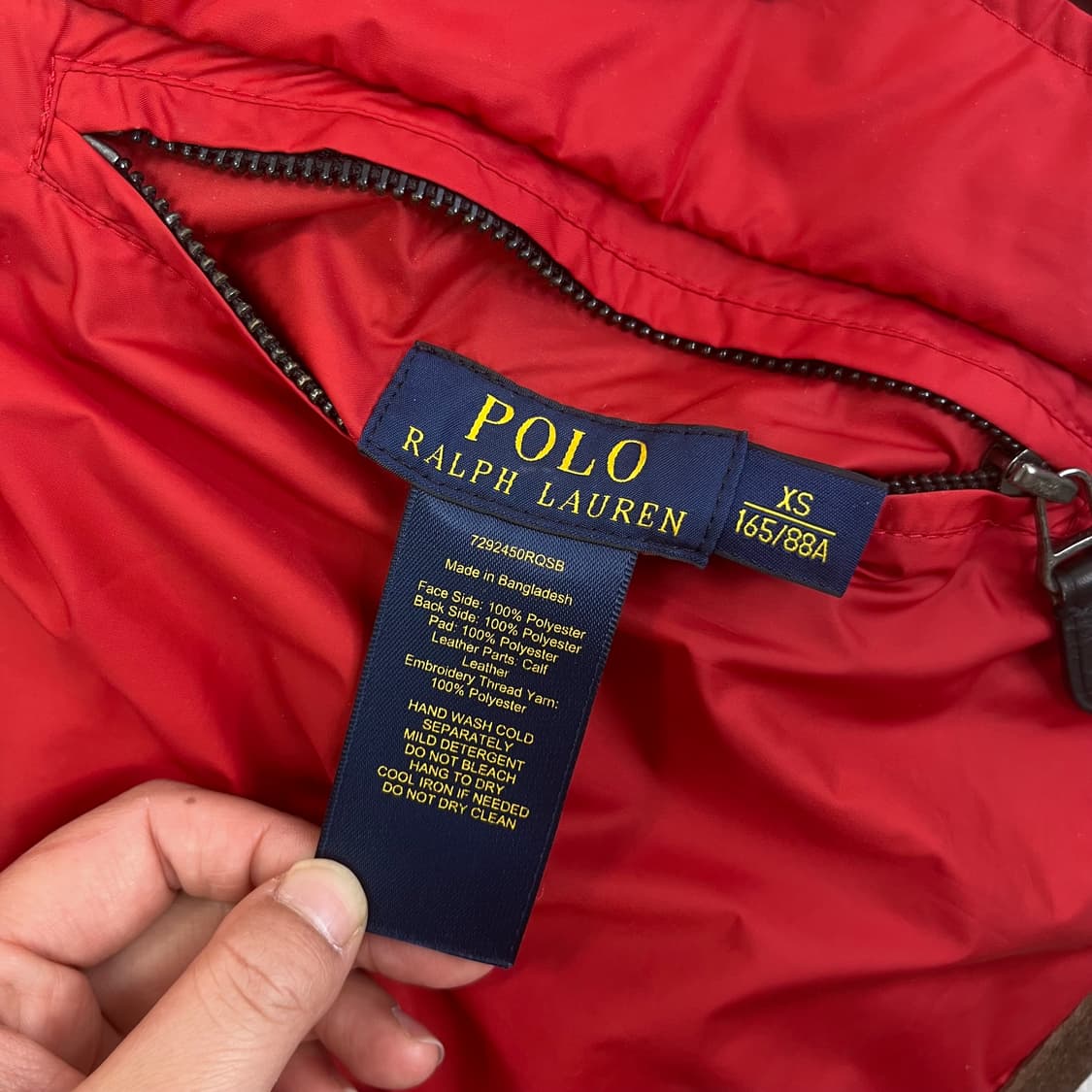 95 폴로랄프로렌 리버시블 양면 퀄팅 자켓 상품이미지7