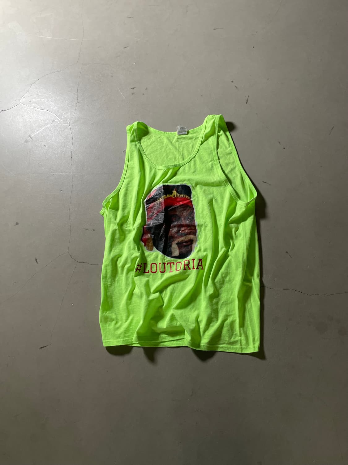 Fruit of the Loom Vintage Printed Tank T 상품이미지1