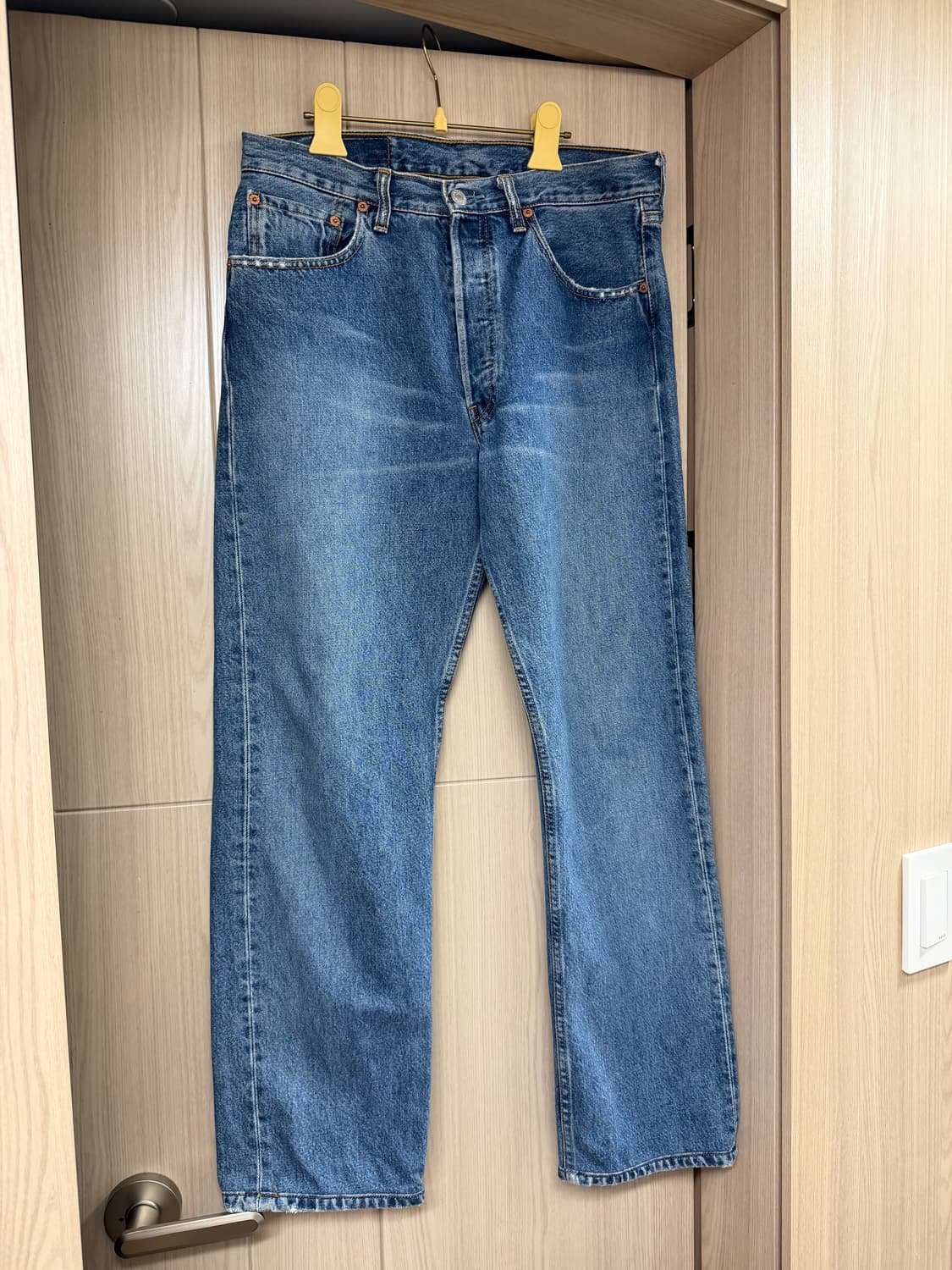 리바이스 501 중청 데님 상품이미지1