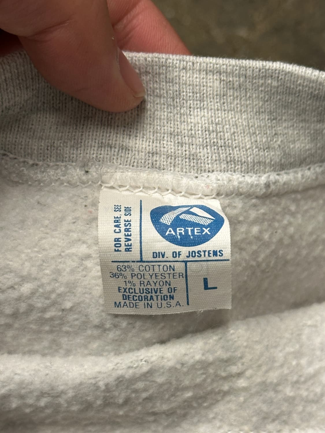 90s made in USA Desert Shield 맨투맨 스웻셔츠 L 상품이미지4