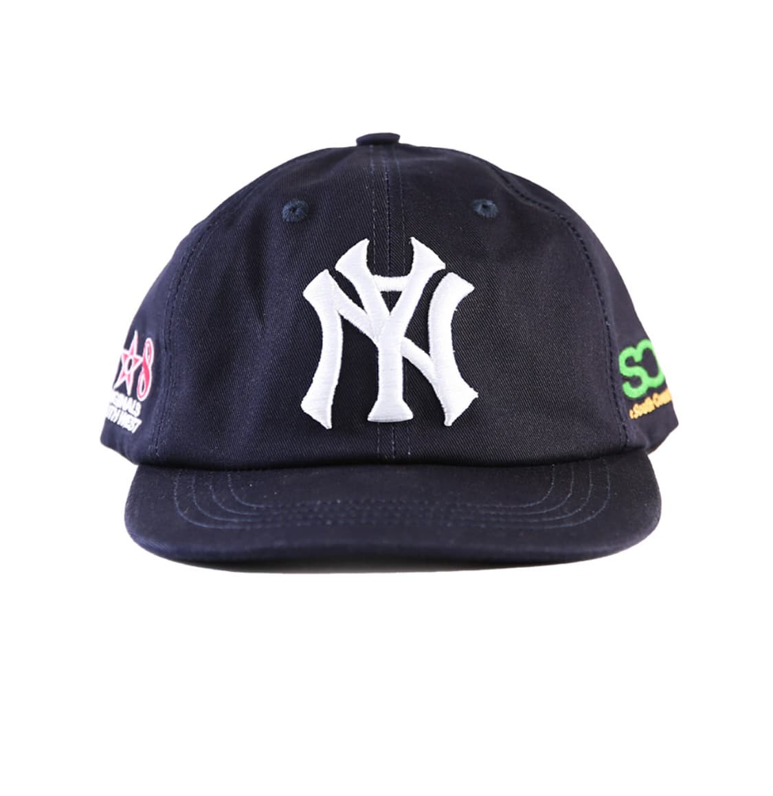 Apex design A.N 로고 캡-NAVY 상품이미지2