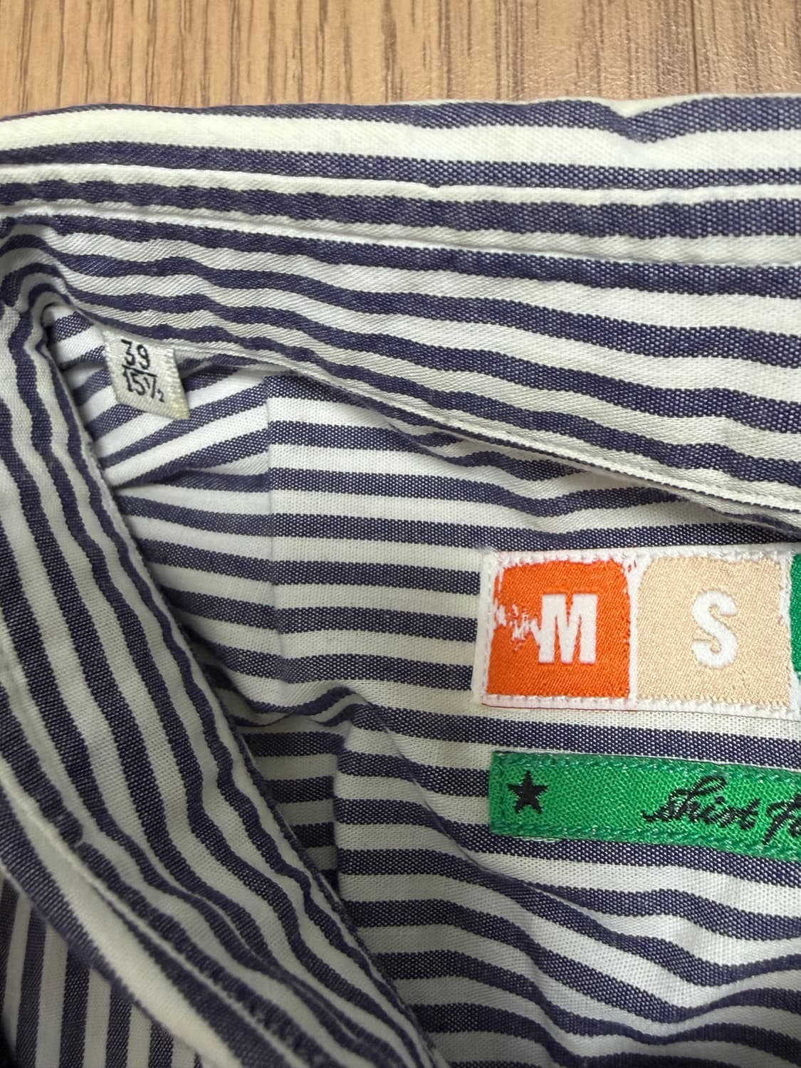 MSGM 스트라이프 셔츠 M 상품이미지3