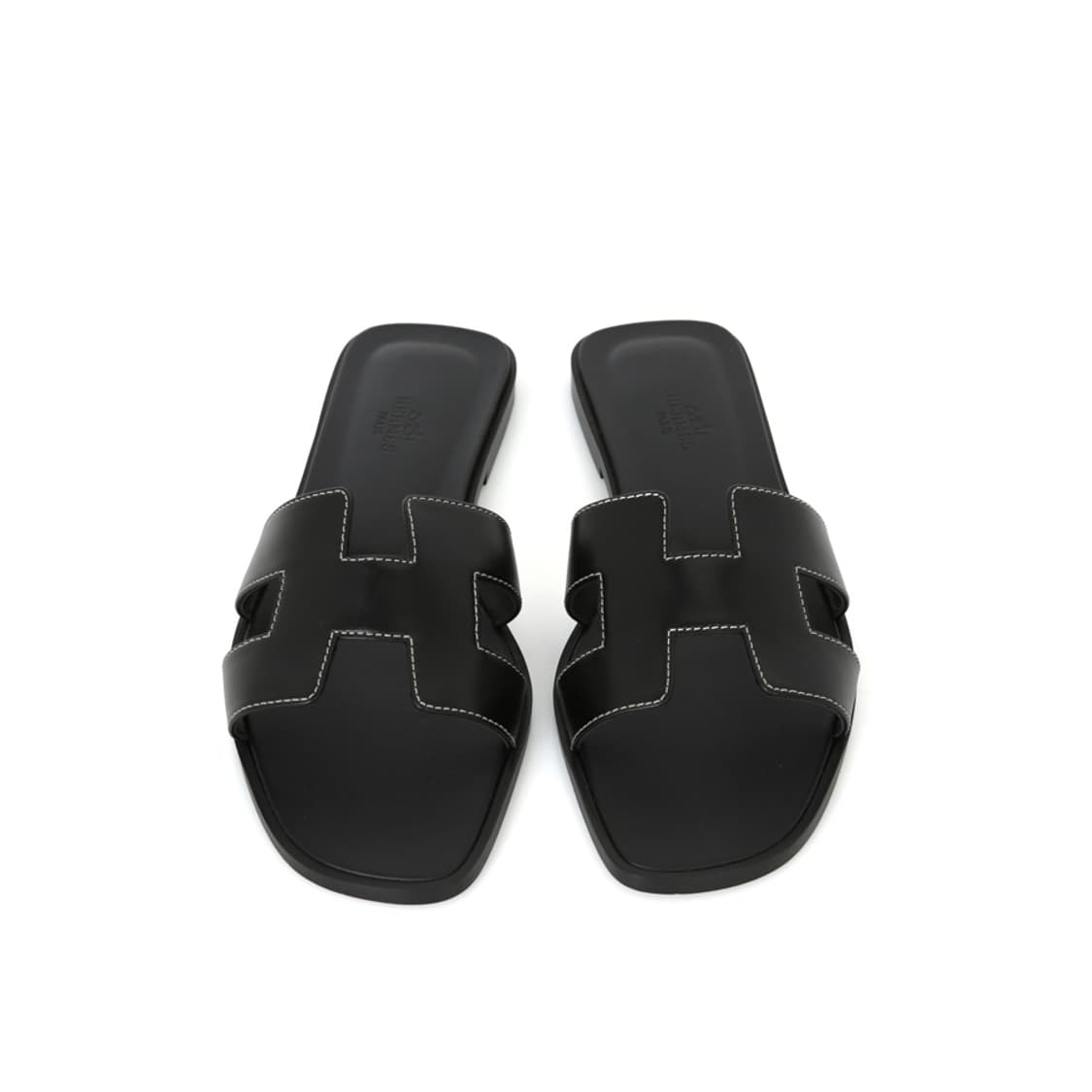 에르메스 Oran 샌들 오란 슬리퍼 블랙 슈즈 H021056Z 오랑 상품이미지1