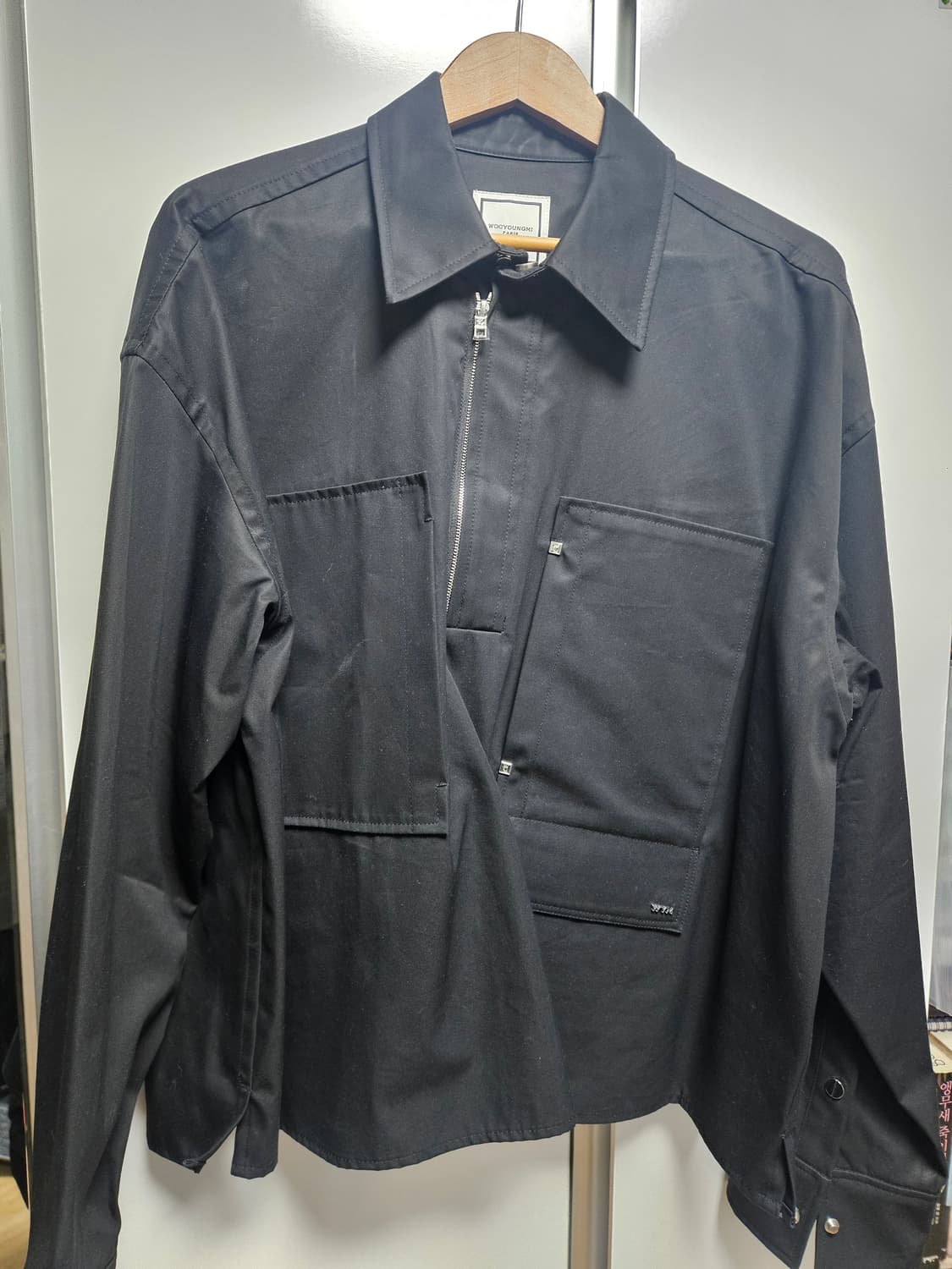 우영미 23fw 하프집업 셔츠 48 상품이미지2