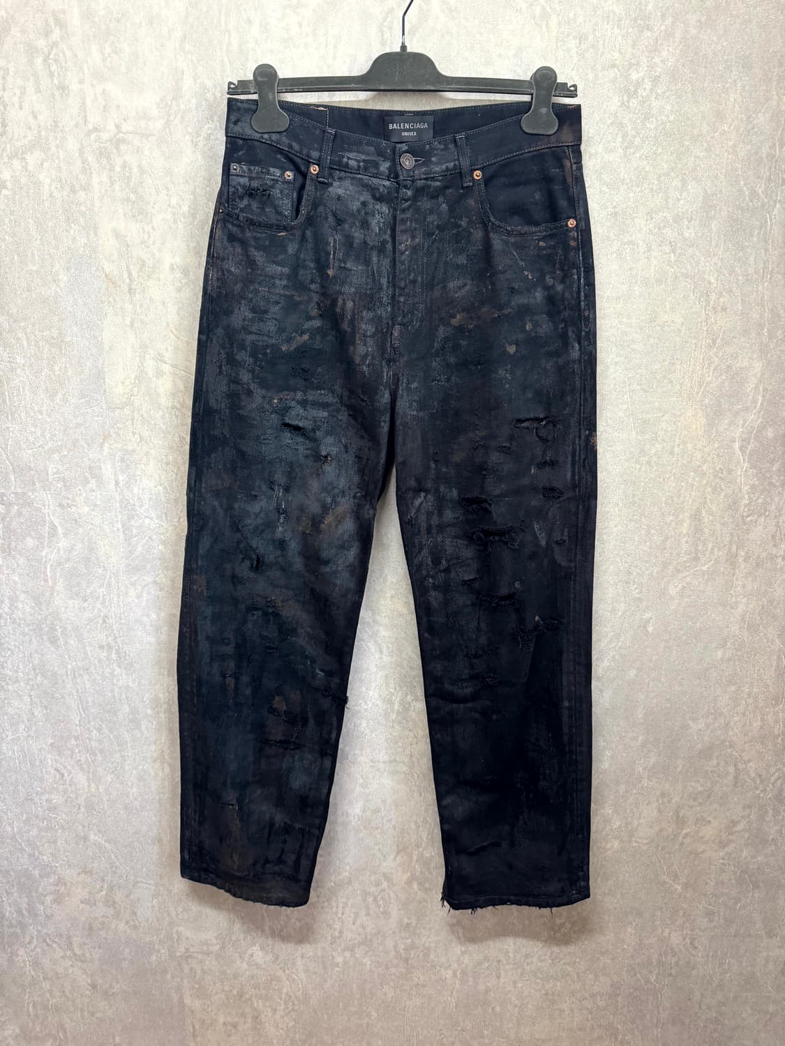 XS / 발렌시아가 커스텀 데님 팬츠 상품이미지1
