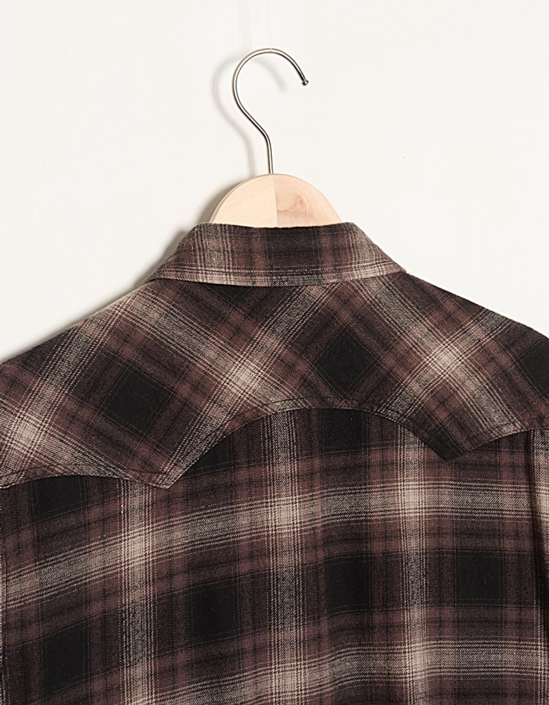 Lation Check Western Shirts 상품이미지6