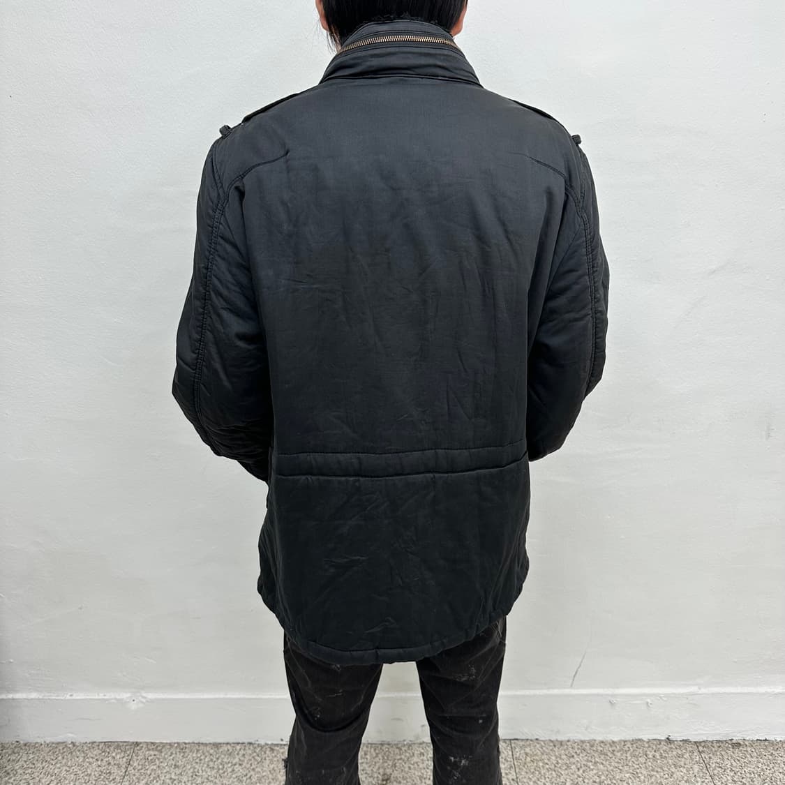 Y2K embroidery down jacket 상품이미지3