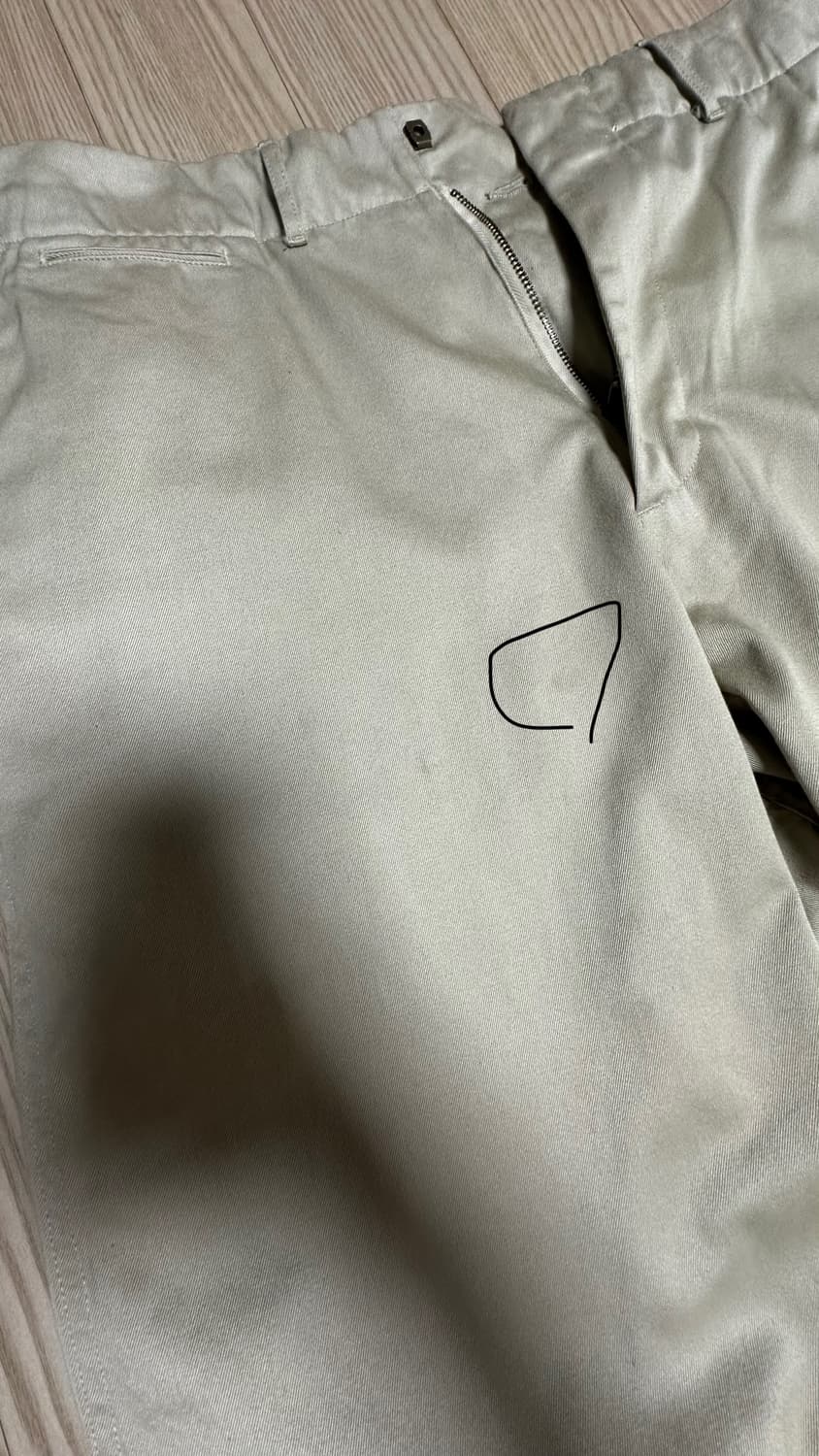 나나미카 와이드 치노팬츠 34사이즈 상품이미지3