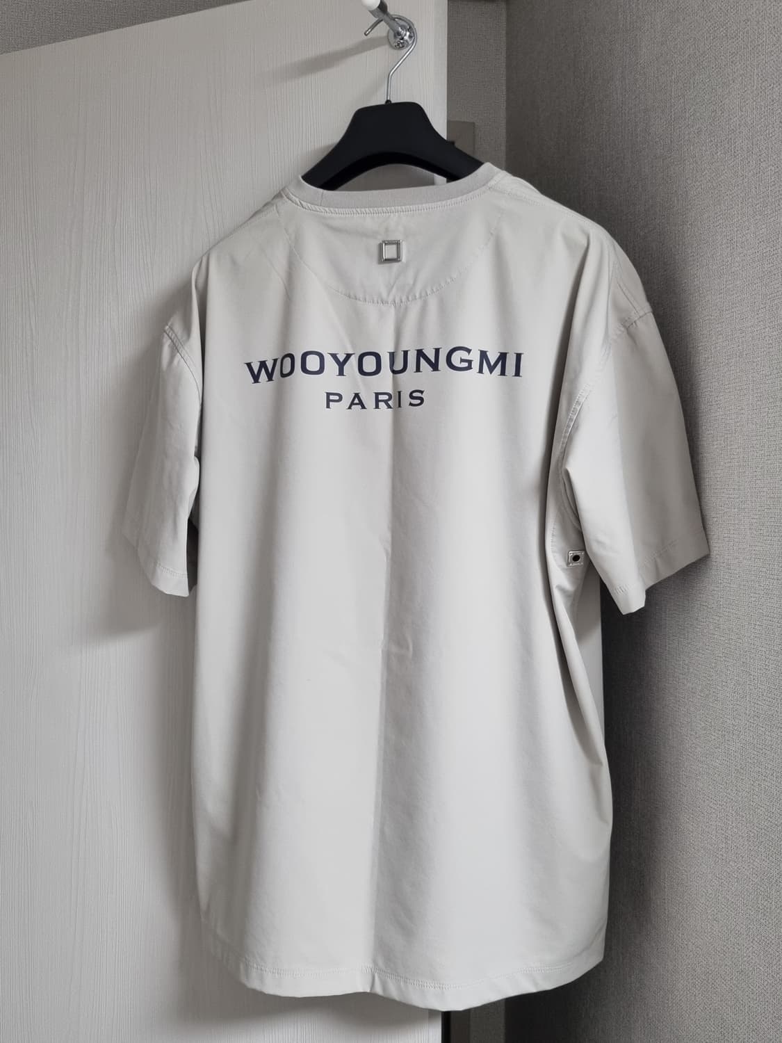 우영미 나일론 백로고 반팔 상품이미지1