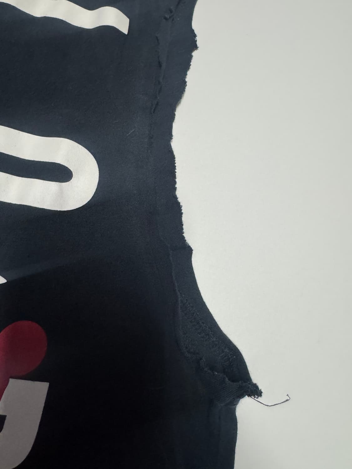 조던 스펠아웃 프린팅 나시 티셔츠 L 블랙 상품이미지6