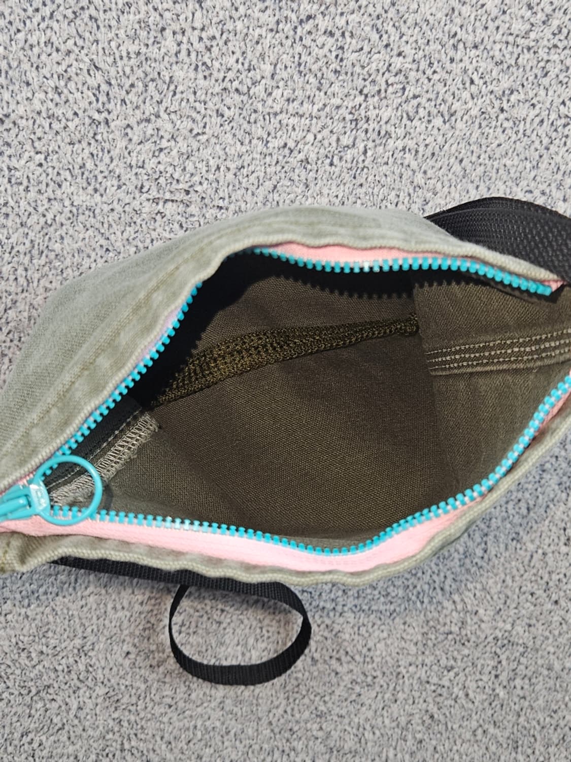 칼하트 핸드메이드 리빌딩 리워크 커스텀 미니 백 (24X23)/10838 상품이미지4