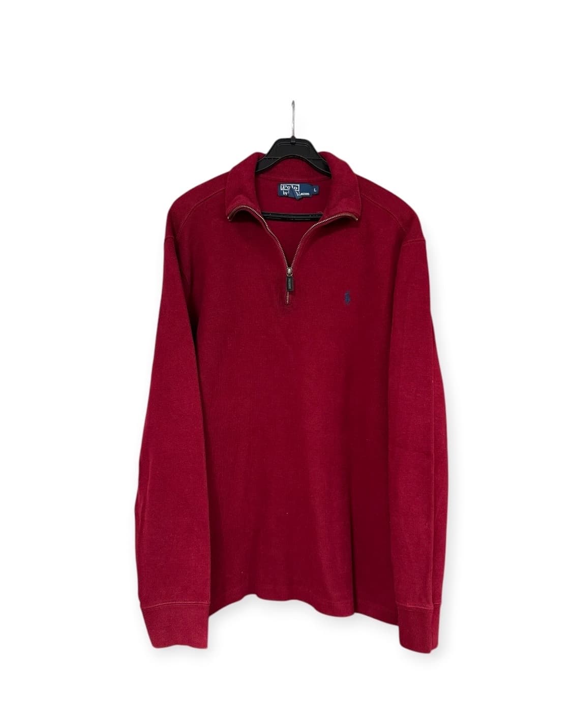 폴로 랄프로렌 하프집업 니트 버건디 상품이미지1