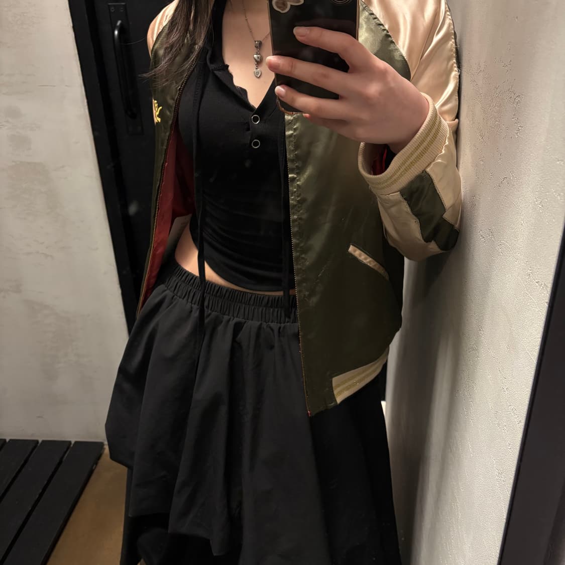 QUEUE 빈티지 블루종 자켓 상품이미지2