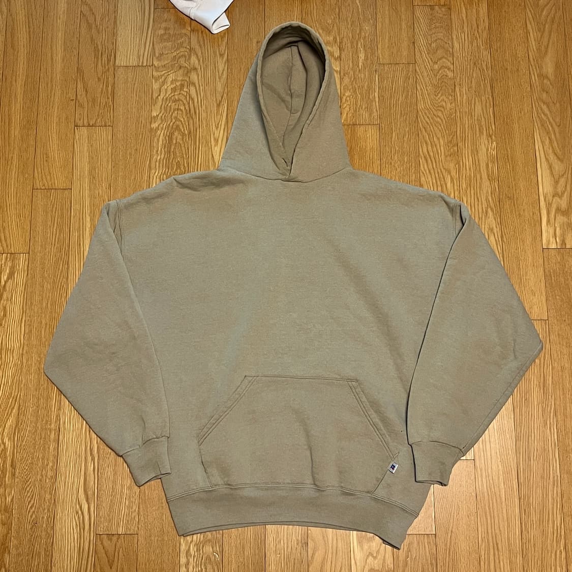 [XXL] 90s 빈티지 러셀 후드티 베이지 상품이미지2