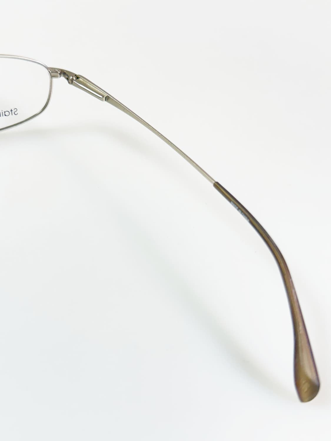 컬럼비아 실버 슬림 스퀘어 메탈 프레임 빈티지 안경 상품이미지6