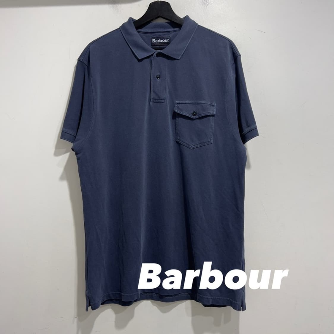 바버 베이직 반팔 카라티 상품이미지1