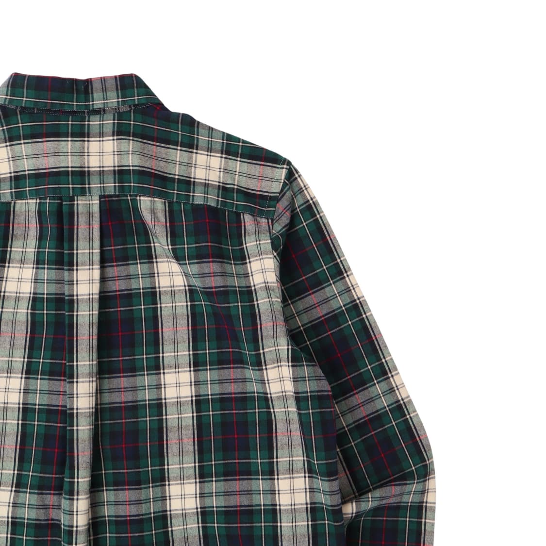 폴로 랄프로렌 그린 플래드 체크 멀티포니 코튼 셔츠 상품이미지6
