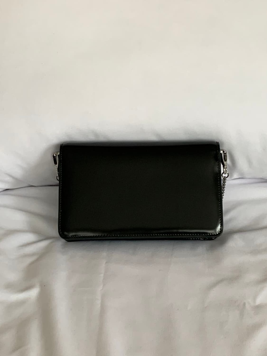 프라다 브러쉬드 레더 스파졸라토 체인 숄더백 상품이미지5