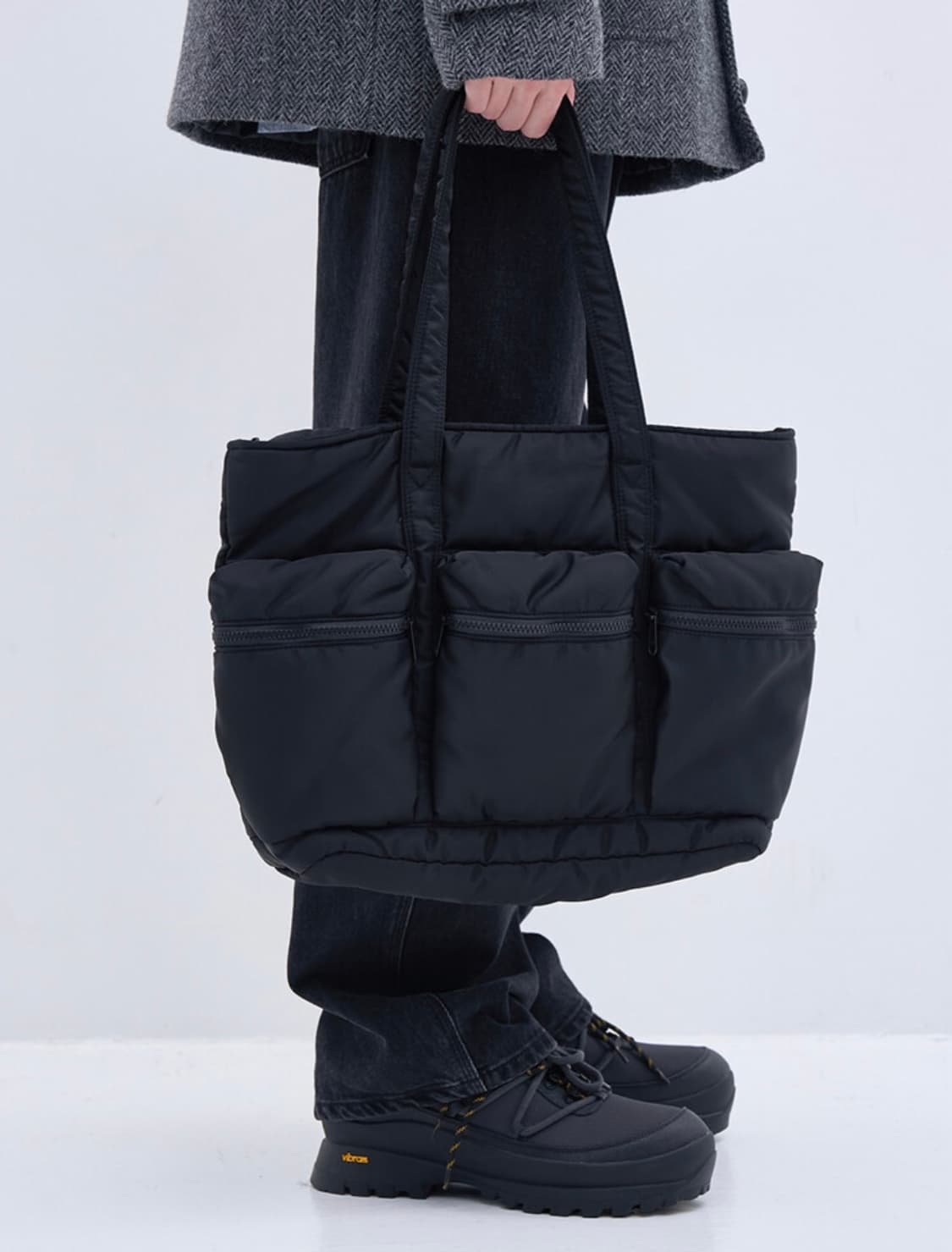 하 아카이브 나일론 토트백 상품이미지3