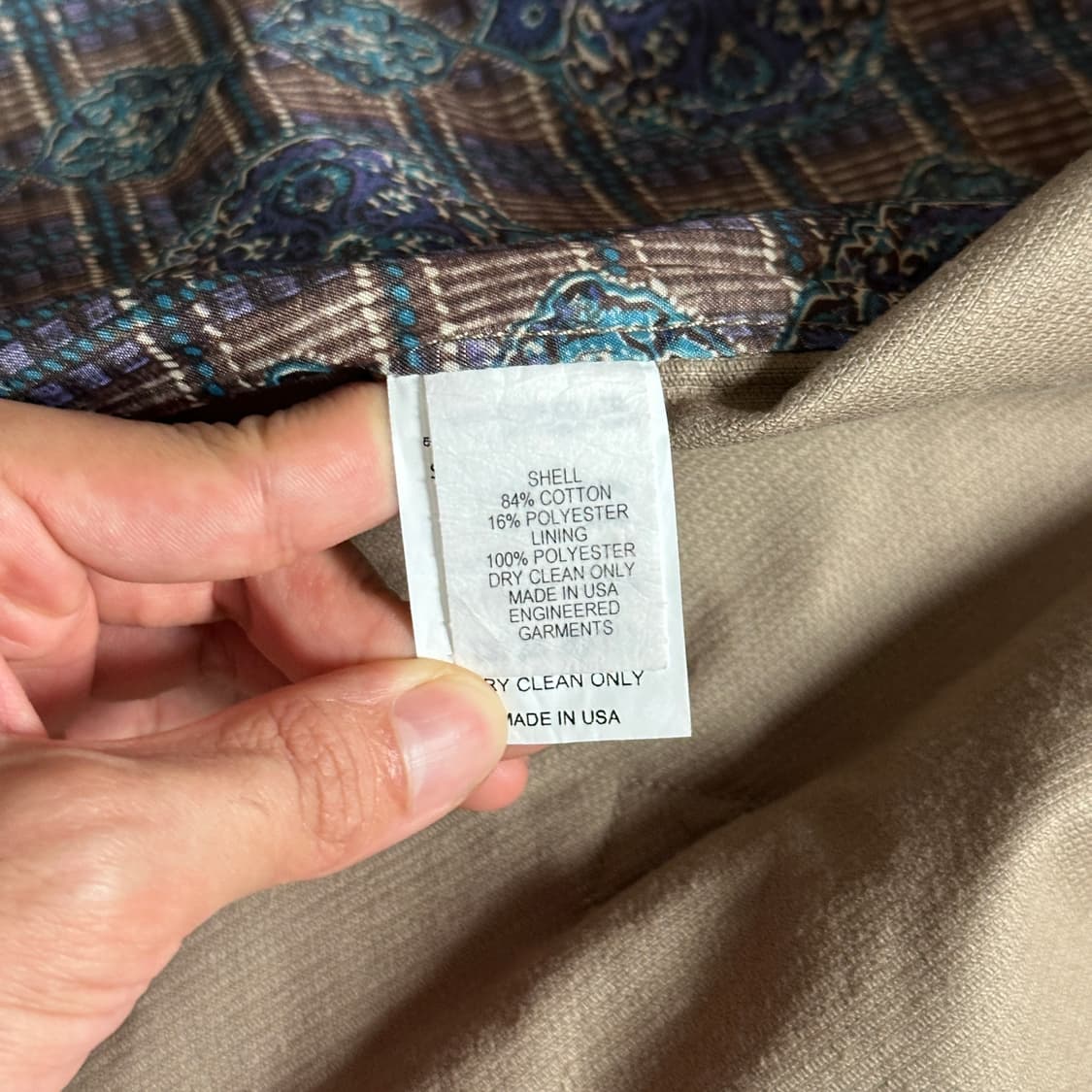 Engineered garments corduroy vest 상품이미지8