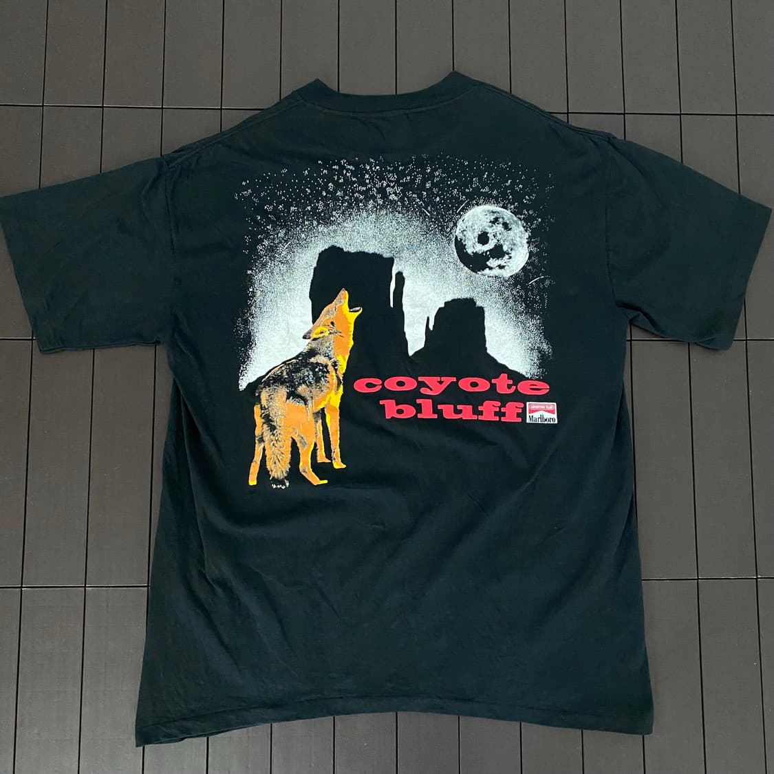 (XL) 90s 빈티지 말보로 코요테 티셔츠 상품이미지1