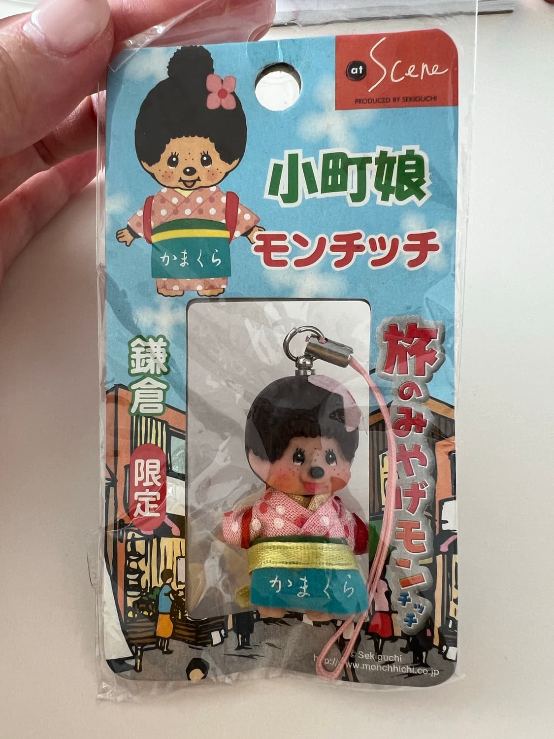 가마쿠라 전통 여자 몬치치 스크랩 지역한정 고전 몬치치 상품이미지1