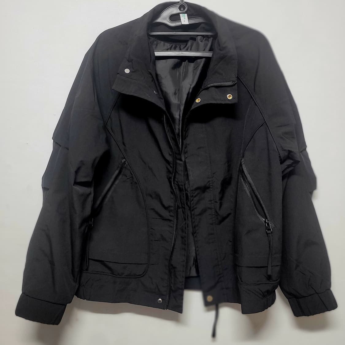 블랙 바람막이 M 상품이미지1