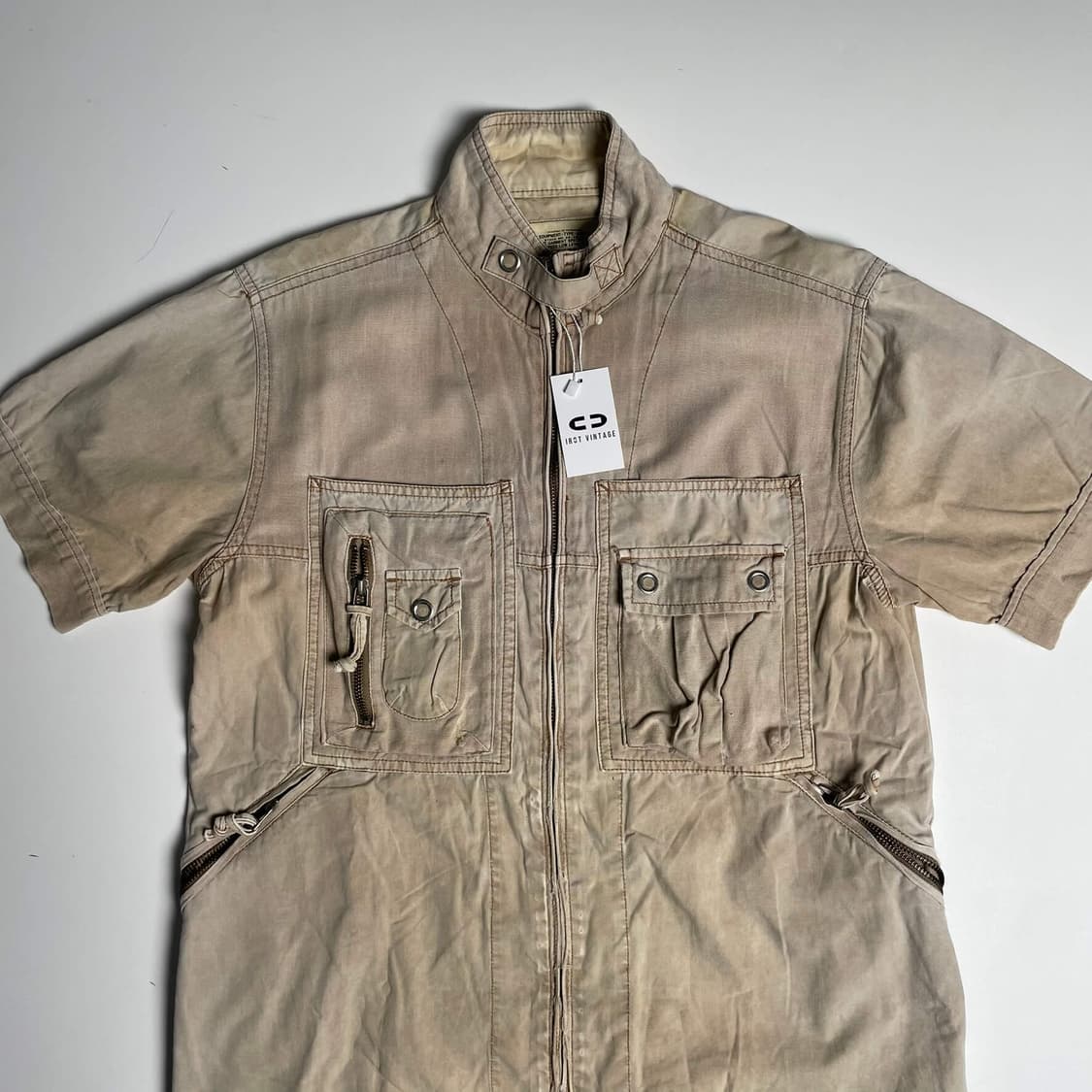 Avirex 카고 밀리터리 집업 셔츠 상품이미지2